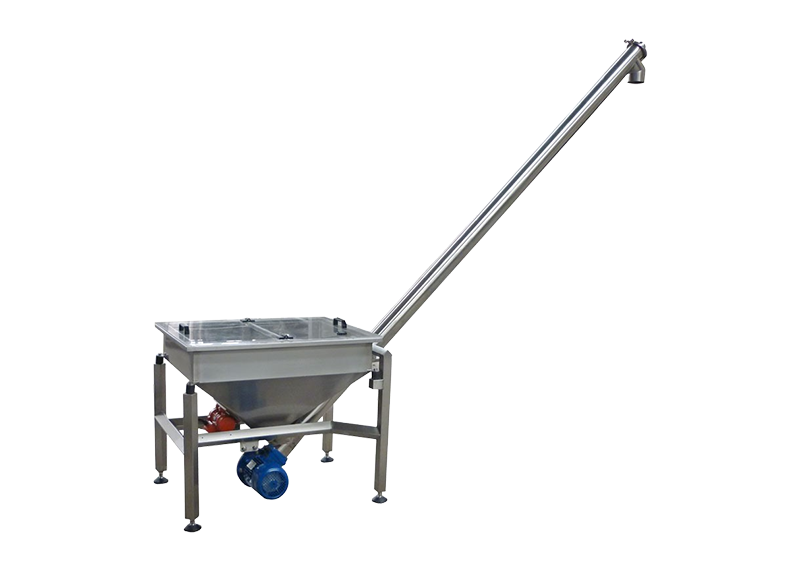 Vibrating Hopper Inclined Screw Conveyor