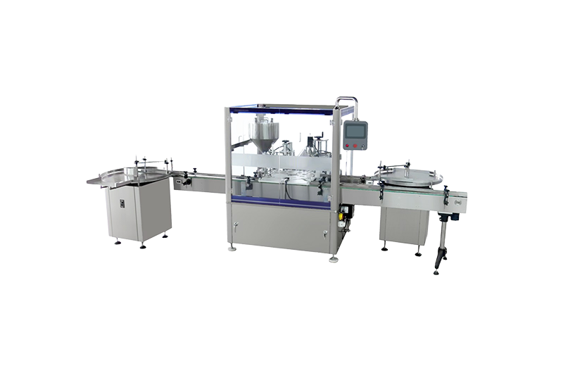 Automatic Liquid and Cream Filling Capping Machine