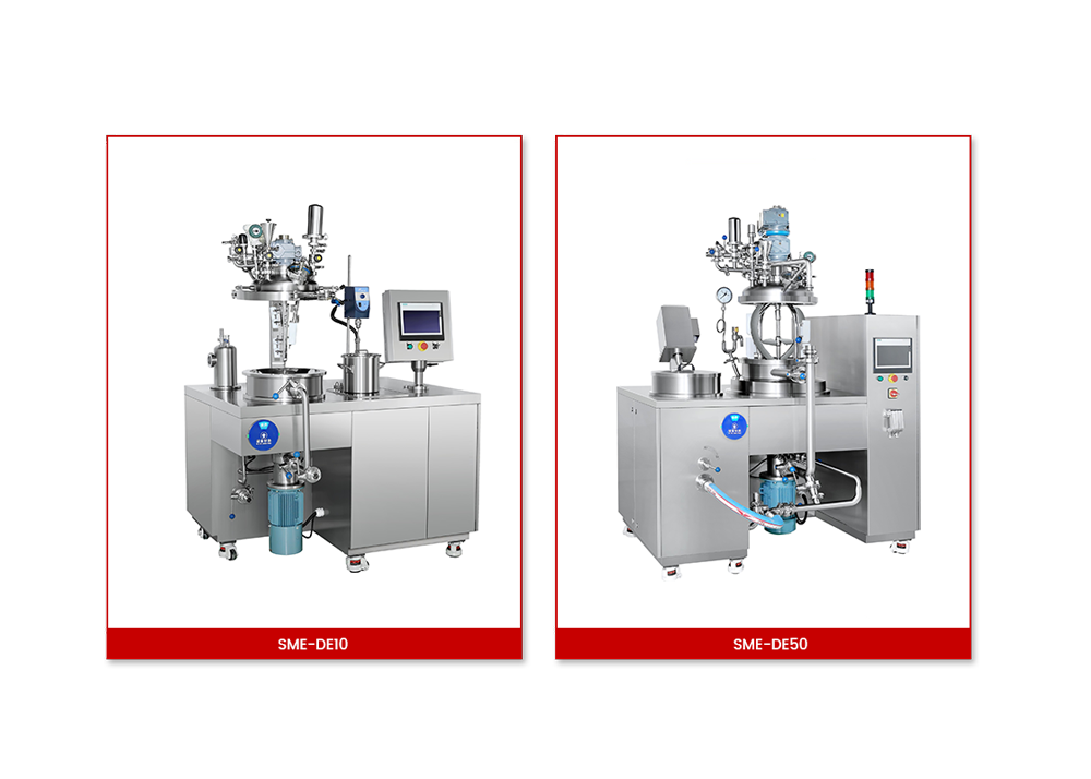 Desktop vacuum homogenizer