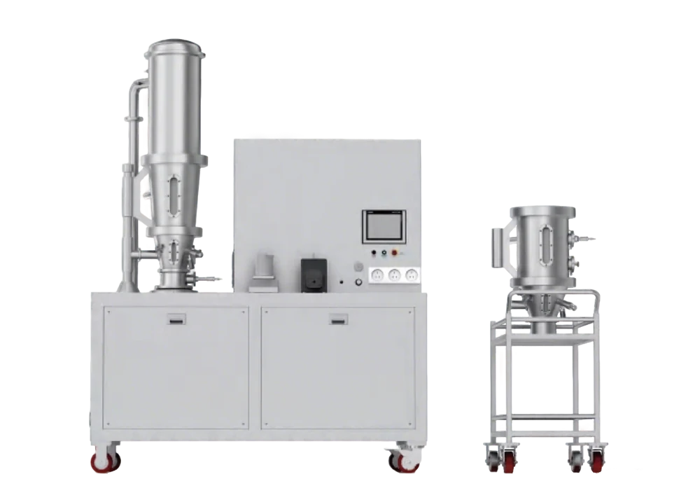 Lab Multifunctional Fluid Bed Granulator (DPLS Series): Equipment overview