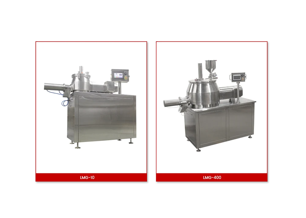Rapid Mixture Granulator: Equipment overview