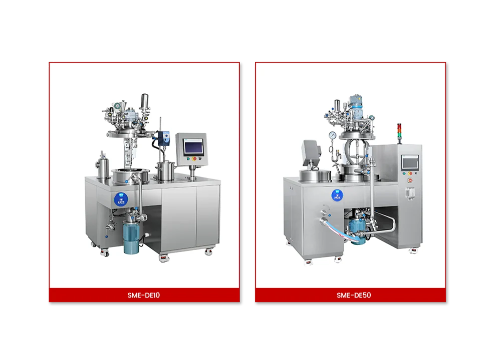 Desktop vacuum homogenizer: Equipment overview