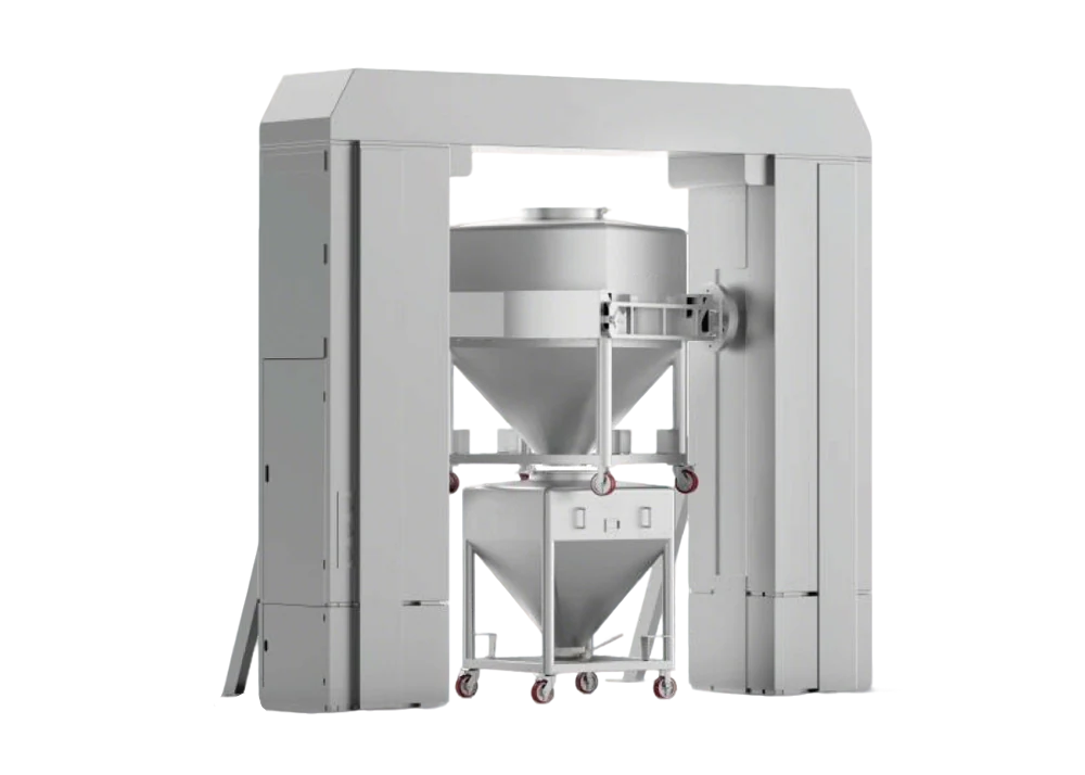Gantry Type Lifting Bin Blender (LHLT Series): Equipment overview