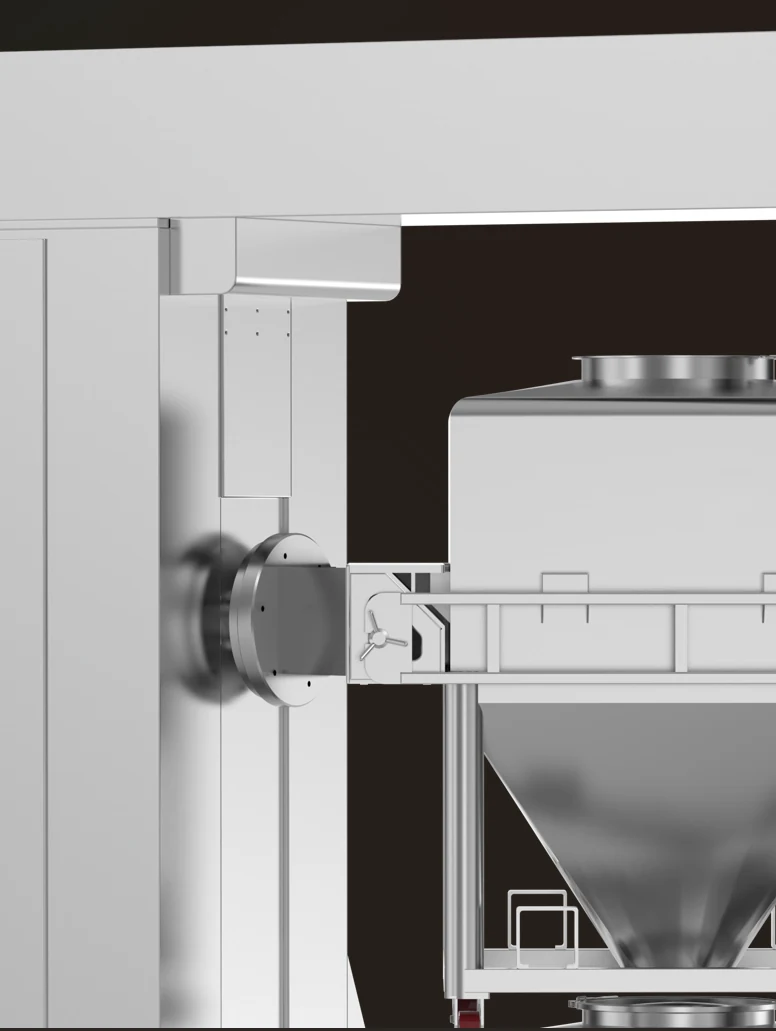 Bin and support arrangement