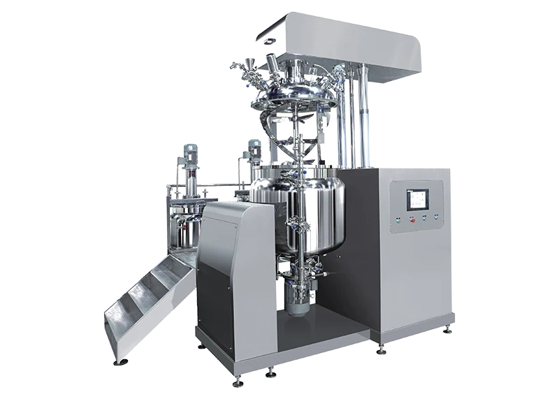 Lift Type Homogenizing Emulsifier – Ribbon Stirring: Equipment overview